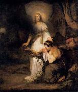 Carel fabritius Hagar and the Angel oil painting on canvas